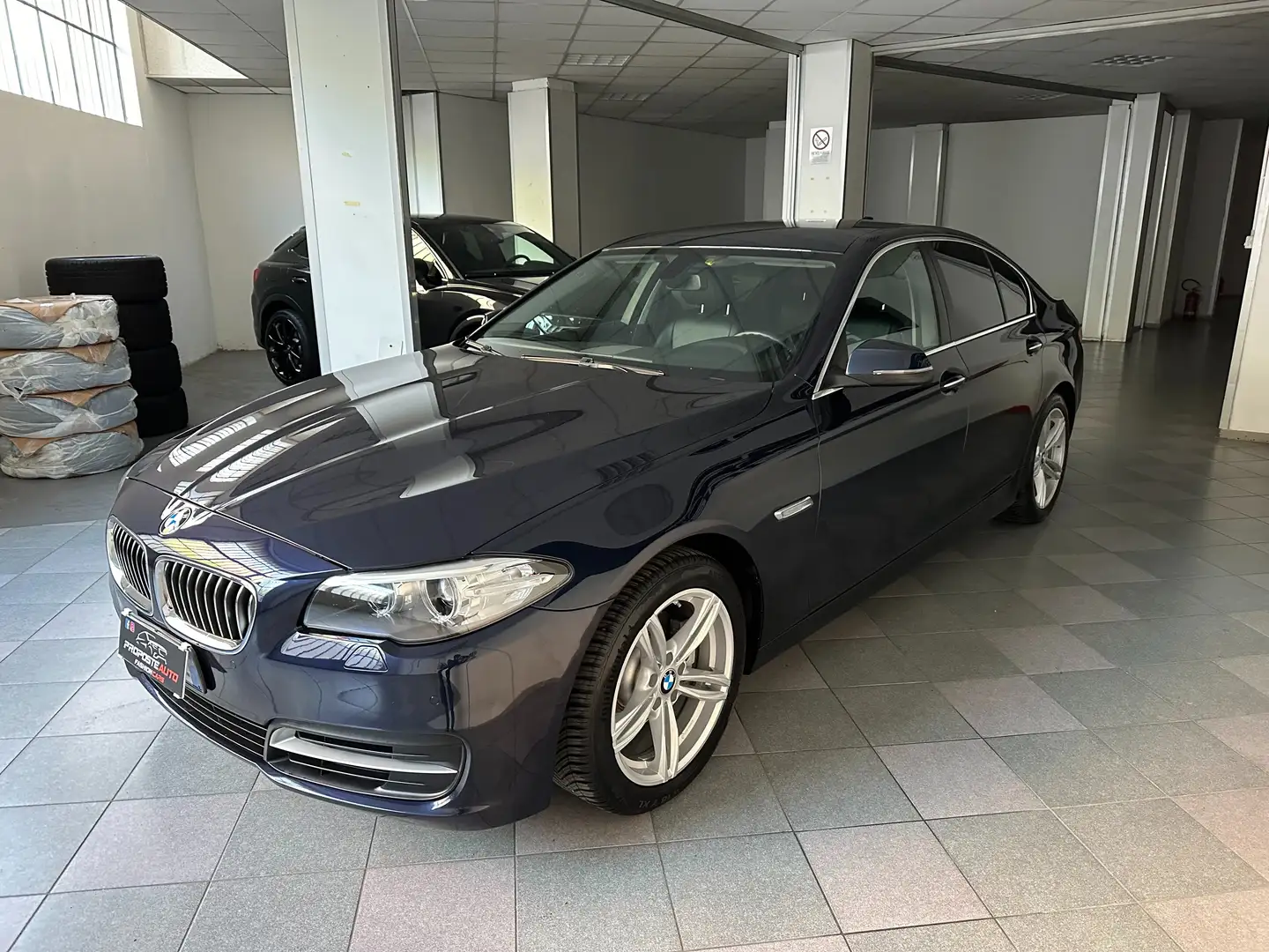 BMW 520 BERLINA 2.0 TD 194 CV AUTOMATIC LUXURY Azul - 1