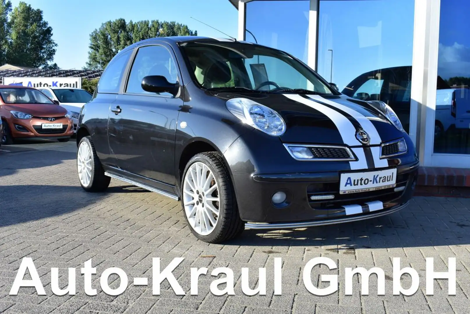 Nissan Micra 1.2 more TÜV neu zzgl. 351.-Euro Alu Klima AHK el. Noir - 1