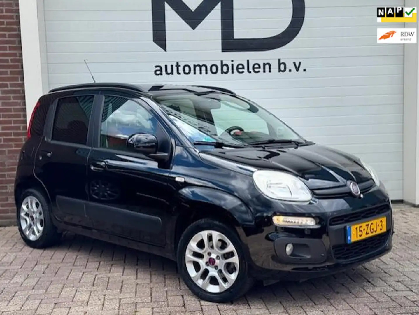 Fiat Panda 0.9 TwinAir Sempre -NAP-Airco-Nederlandse auto Schwarz - 1
