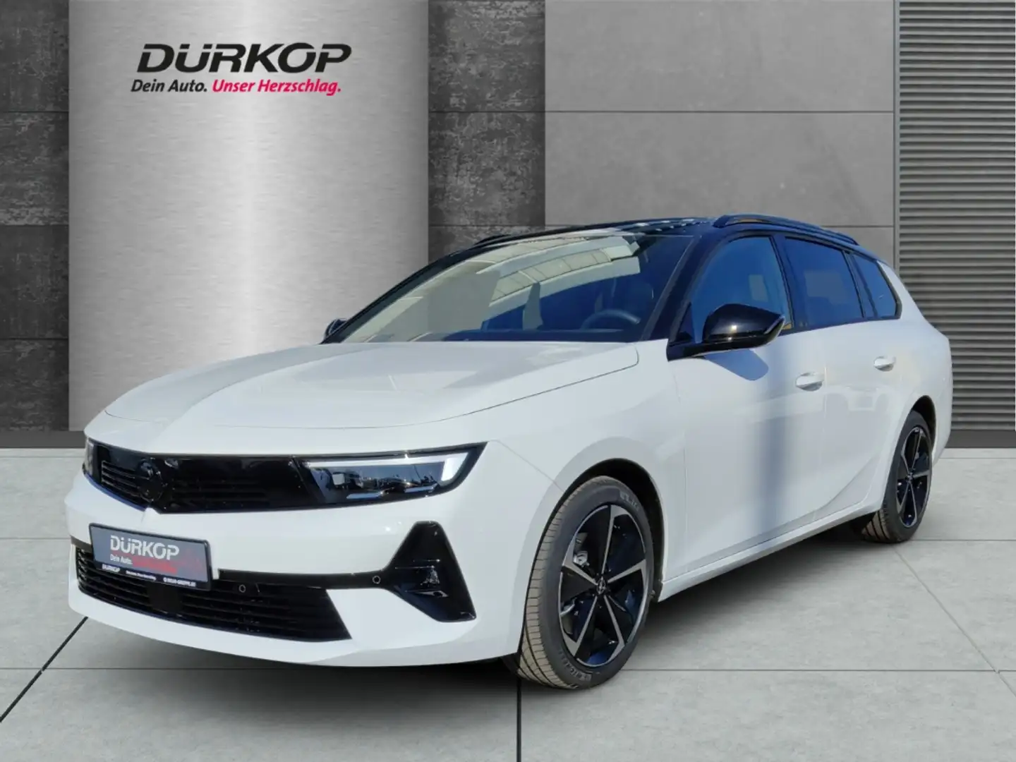 Opel Astra ST GS 96kw AT HUD El. Panodach Navi 360 Kamera LED Wit - 1