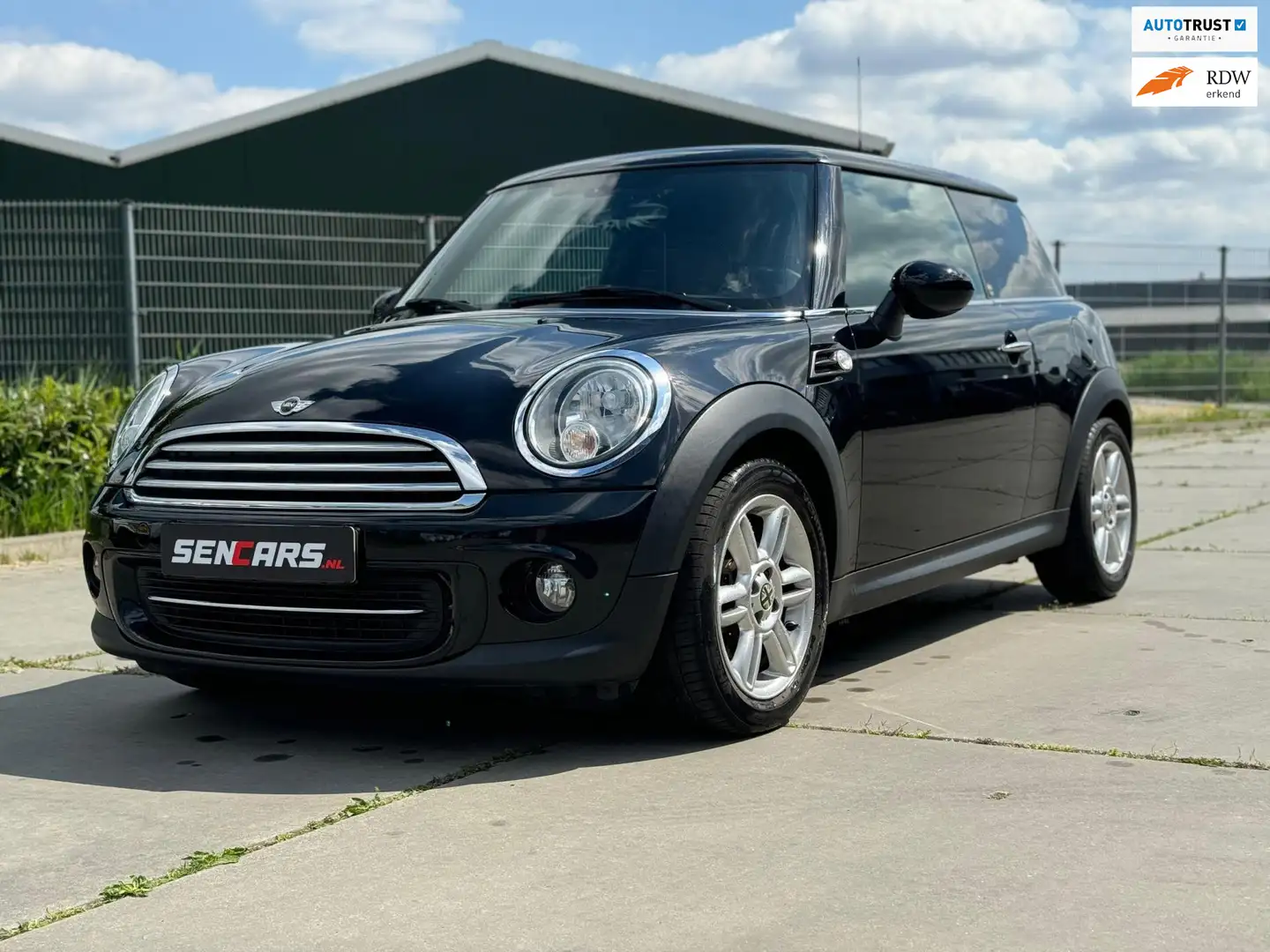 MINI Cooper Mini 1.6 Westminster | AC | Leer Negru - 1