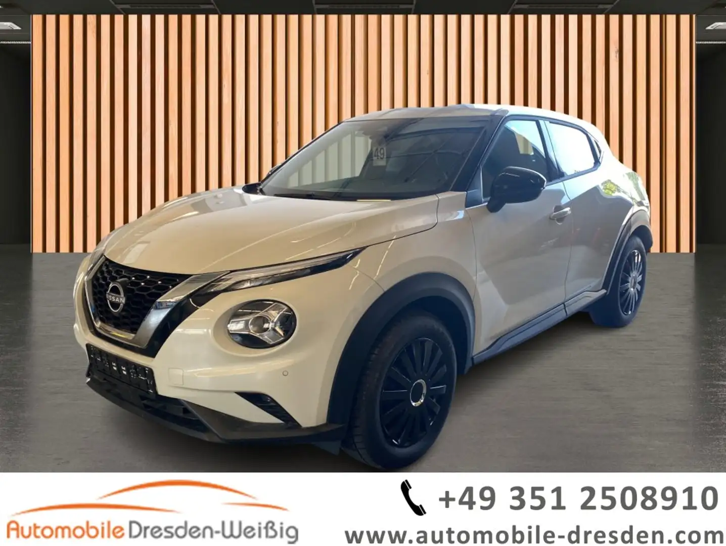 Nissan Juke 1.0 DIG-T DCT N-Connecta*Navi*Kamera*LED* Blanc - 1