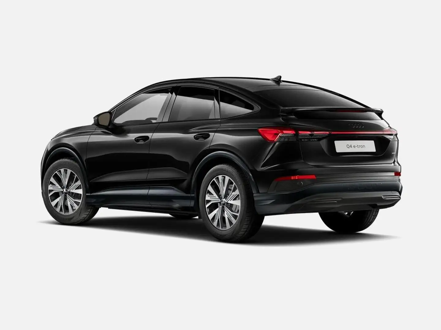 Audi Q4 e-tron Sportback 45 quattro Advanced edition 286 PK · Ass Zwart - 2