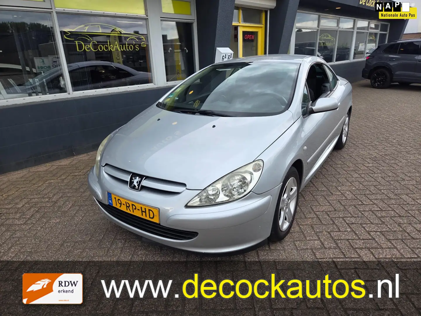 Peugeot 307 CC 2.0-16V/Dak Werkt Niet!! Grijs - 1
