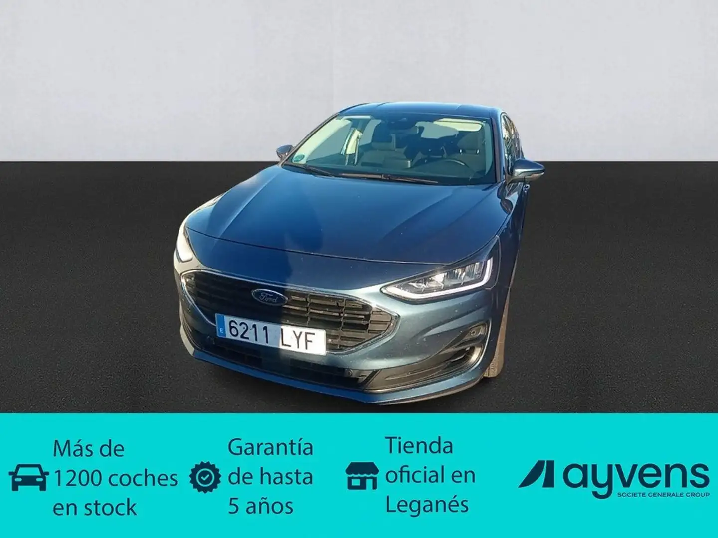 Ford Focus 1.0 Ecoboost MHEV Trend+ 125 Azul - 1