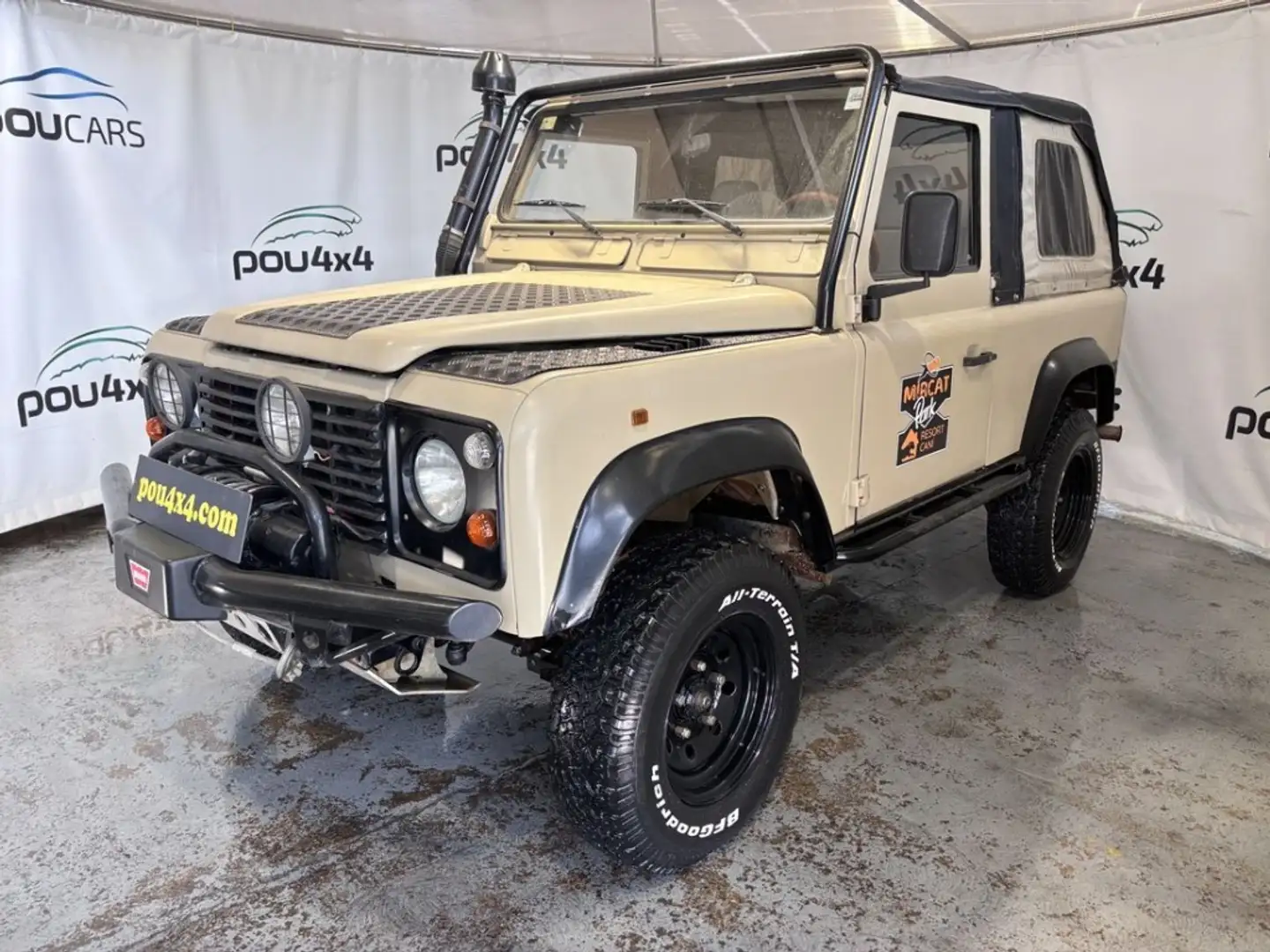 Land Rover Defender 90 TDI Techo Lona Marrón - 2