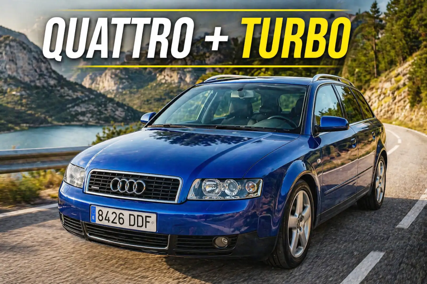 Audi A4 Avant 1.8T quattro Azul - 1