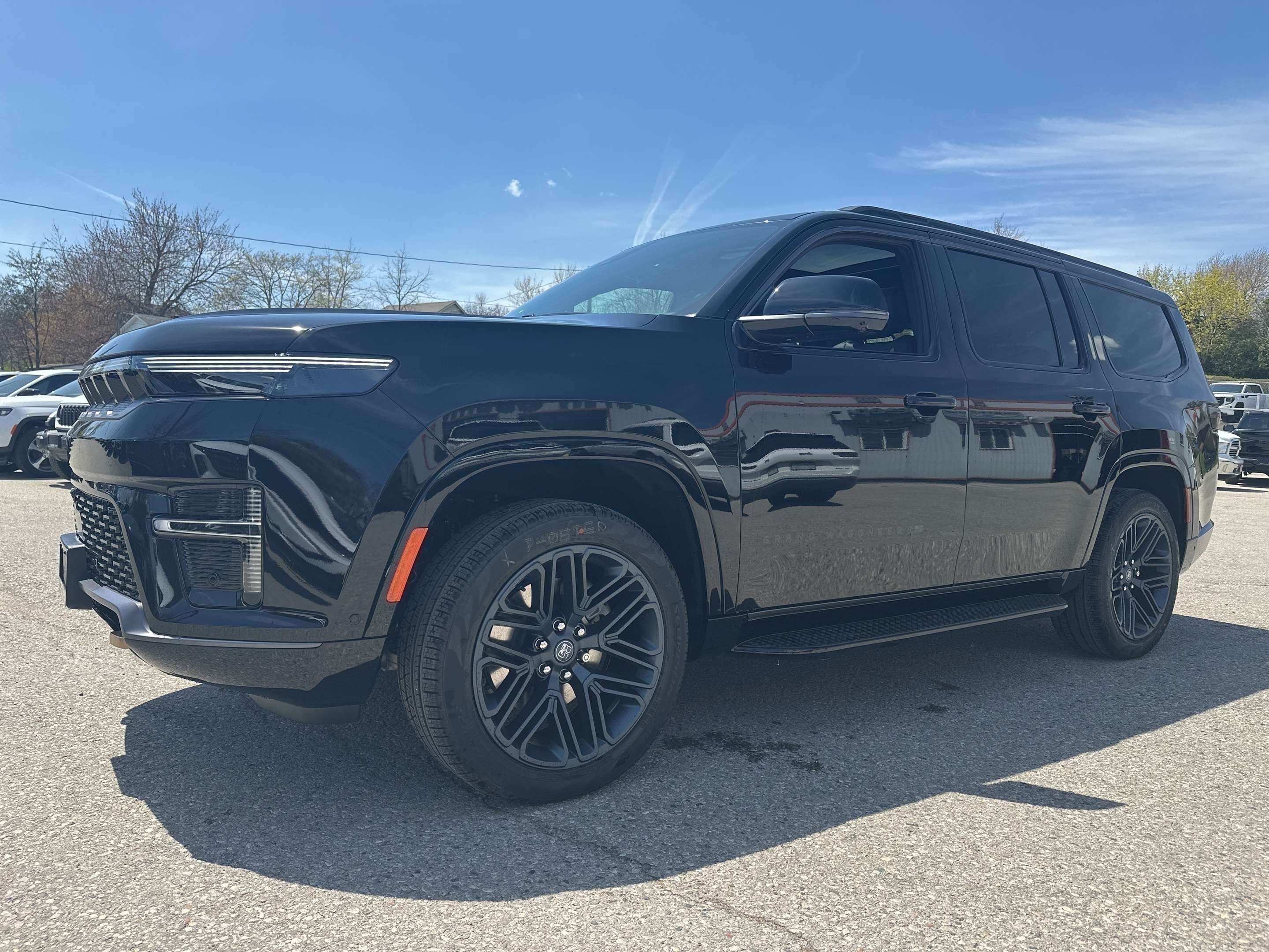 Black 2026 Jeep Grand Wagoneer SUV / Crossover Four-Wheel Drive 8-Speed Automatic