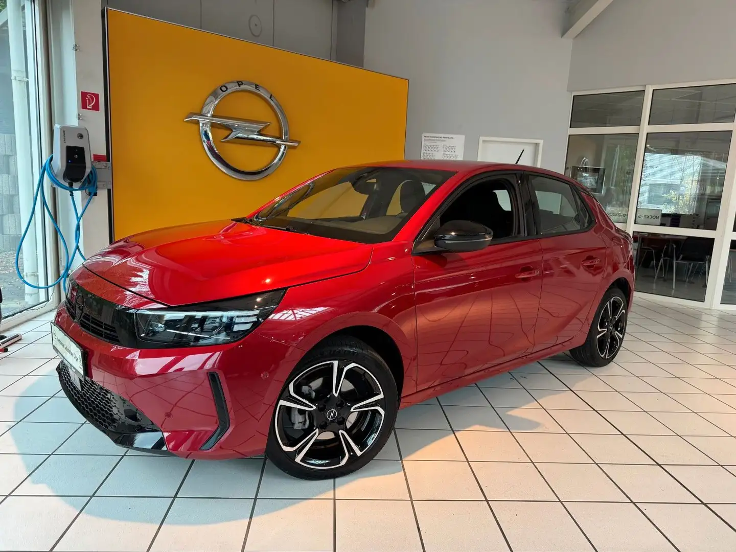 Opel Corsa F GS Navi über Handy+LED+Kamera+AHK Rouge - 1