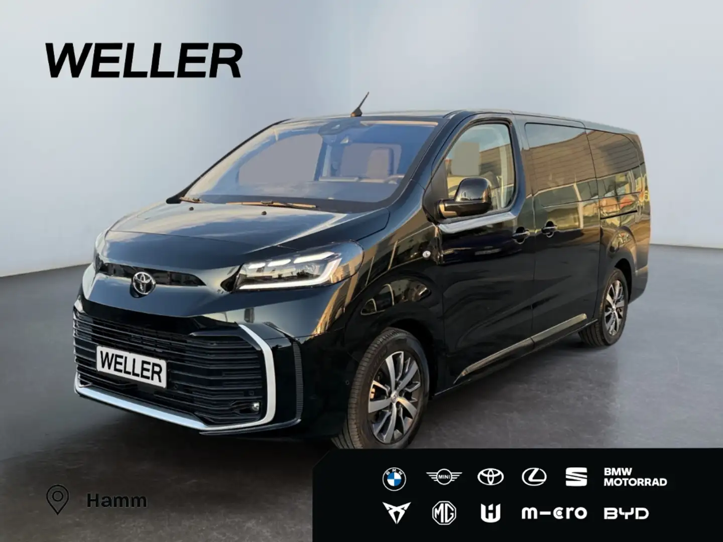 Toyota Proace 2,0l-D-4D L2 Verso Team D *LED*HUD*CAM*PDC* Schwarz - 1