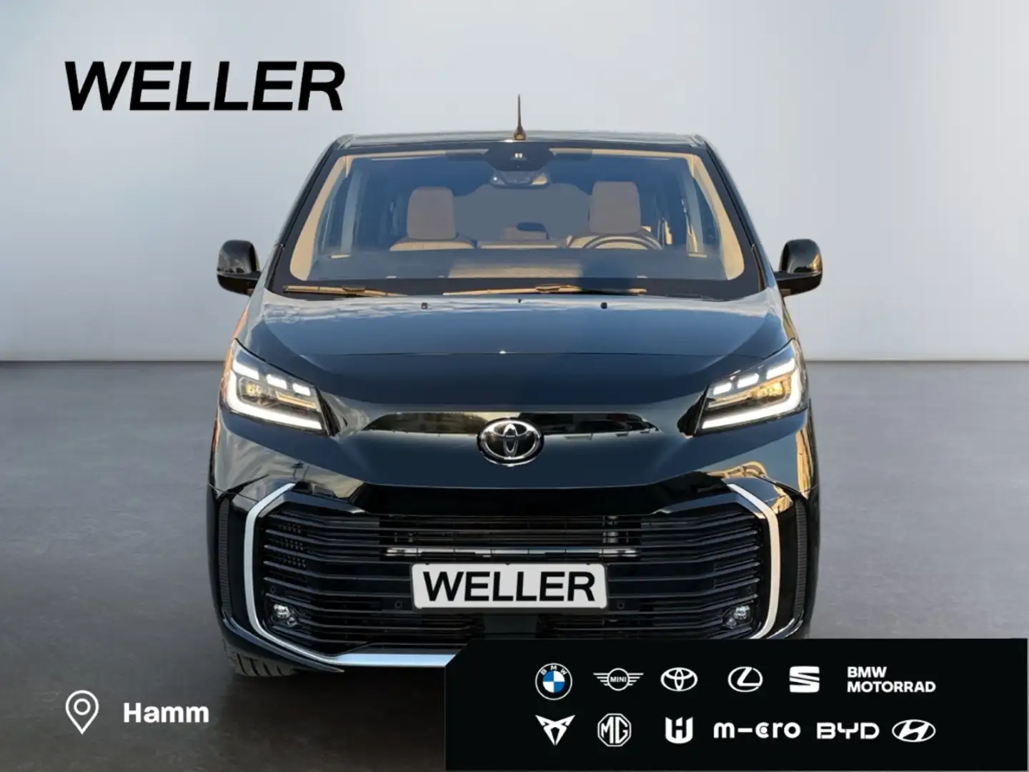 Toyota Proace 2,0l-D-4D L2 Verso Team D *LED*HUD*CAM*PDC* Schwarz - 2