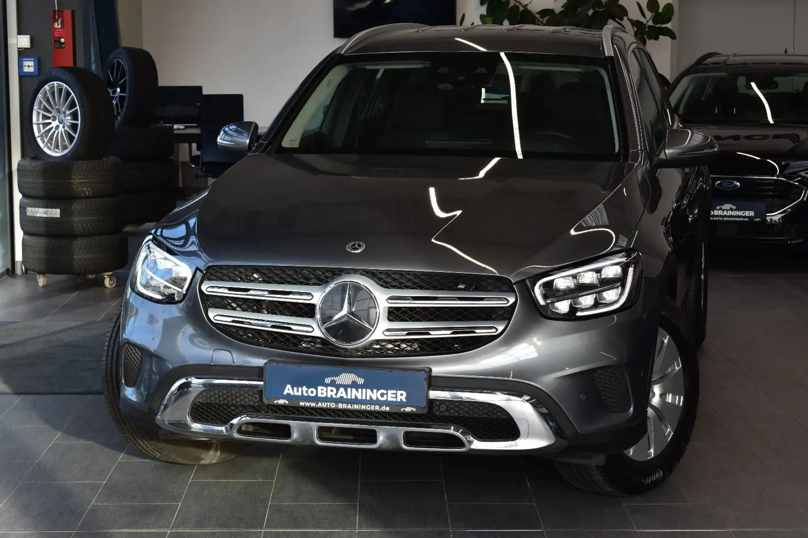 Mercedes-Benz GLC 220 d 4Matic 9G-tronic LED~AHK~HUD~WideScreen Grau - 1