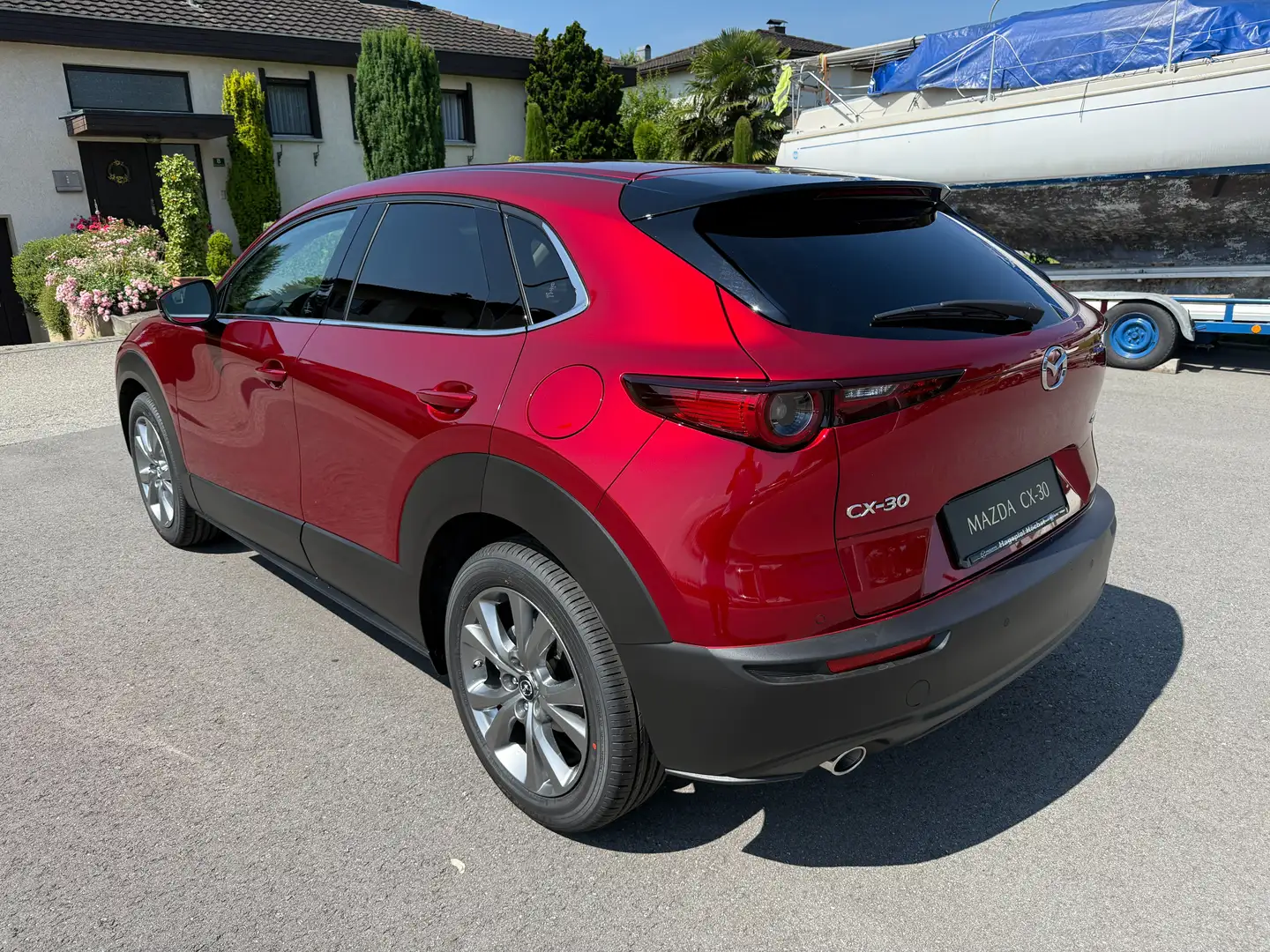 Mazda CX-30 G140 Exclusive-Line Automatik BOSE 360 Kamera Rot - 2
