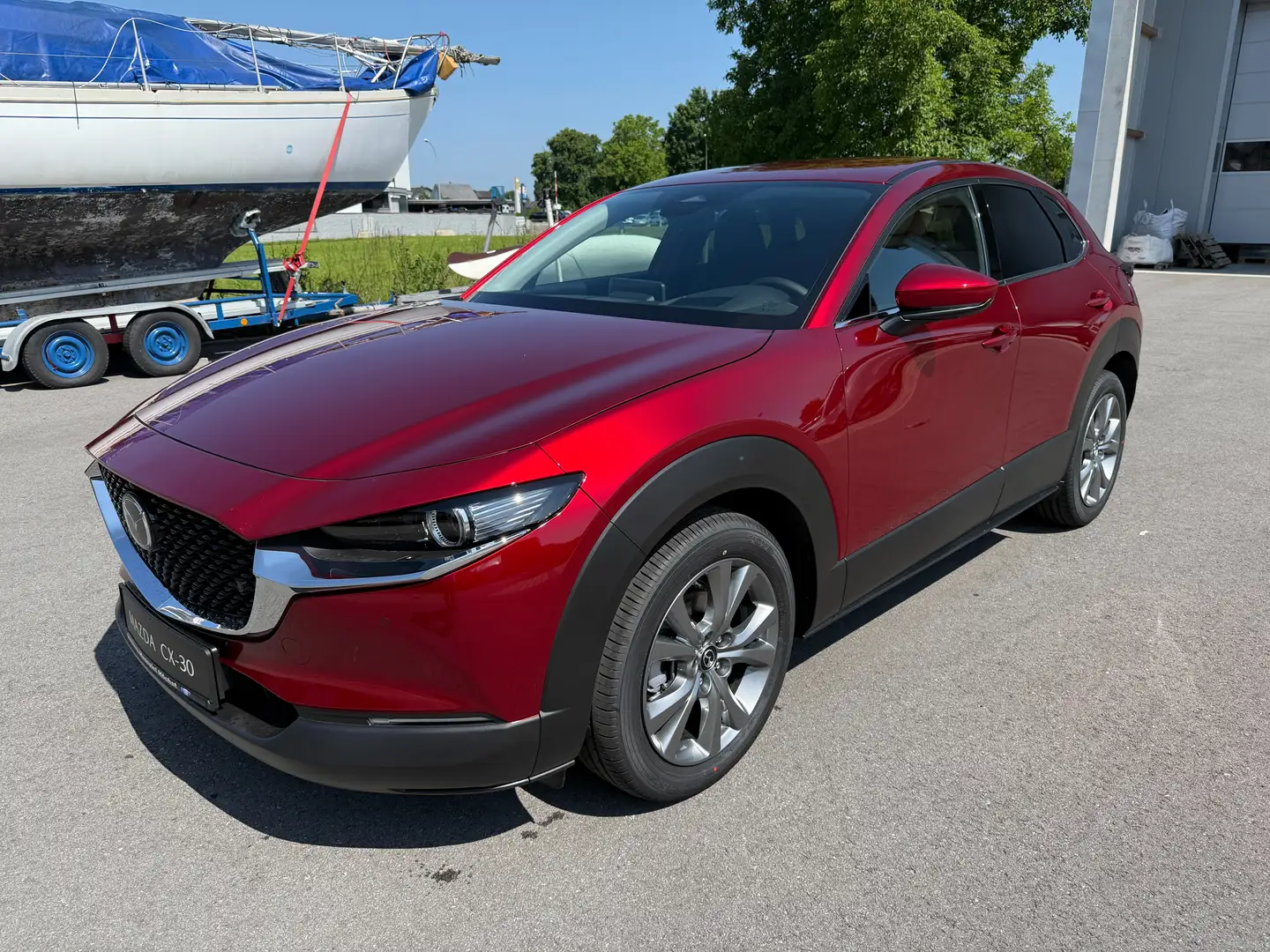 Mazda CX-30 G140 Exclusive-Line Automatik BOSE 360 Kamera Rot - 1