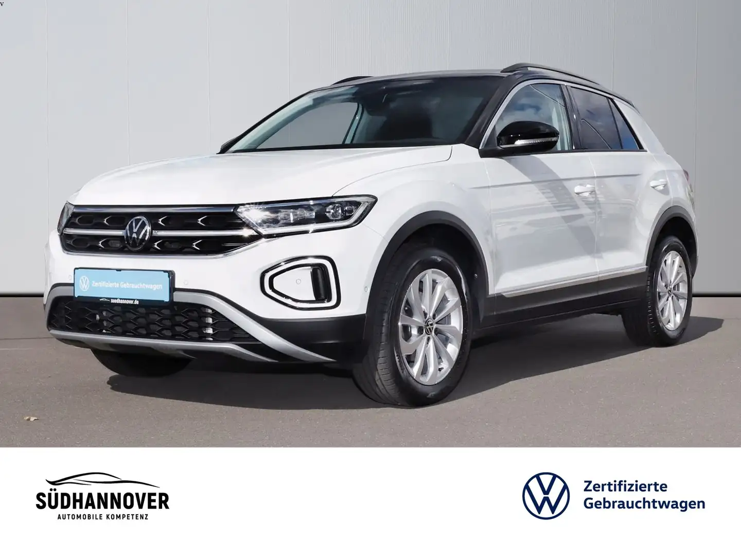 Volkswagen T-Roc Style 2.0 TDI FAHRSCHUL+AHK+LED+KAMERA Blanc - 1