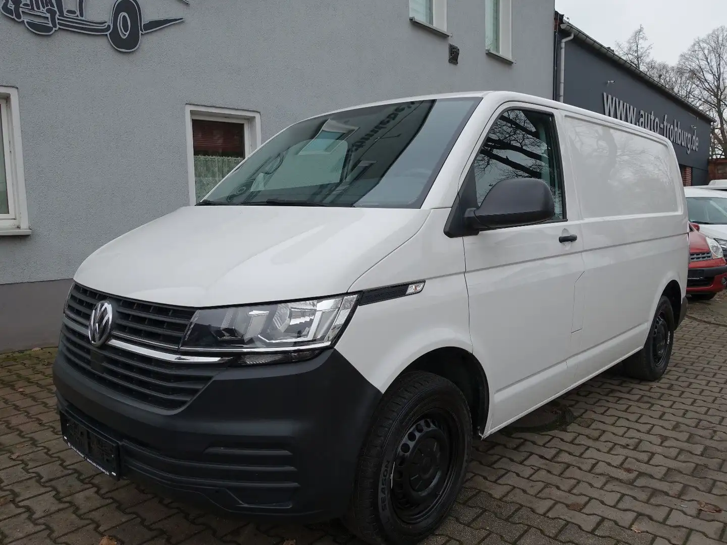 Volkswagen T6 Transporter T6.1 Transporter,Klima,3 Sitze,Ahk Weiß - 1
