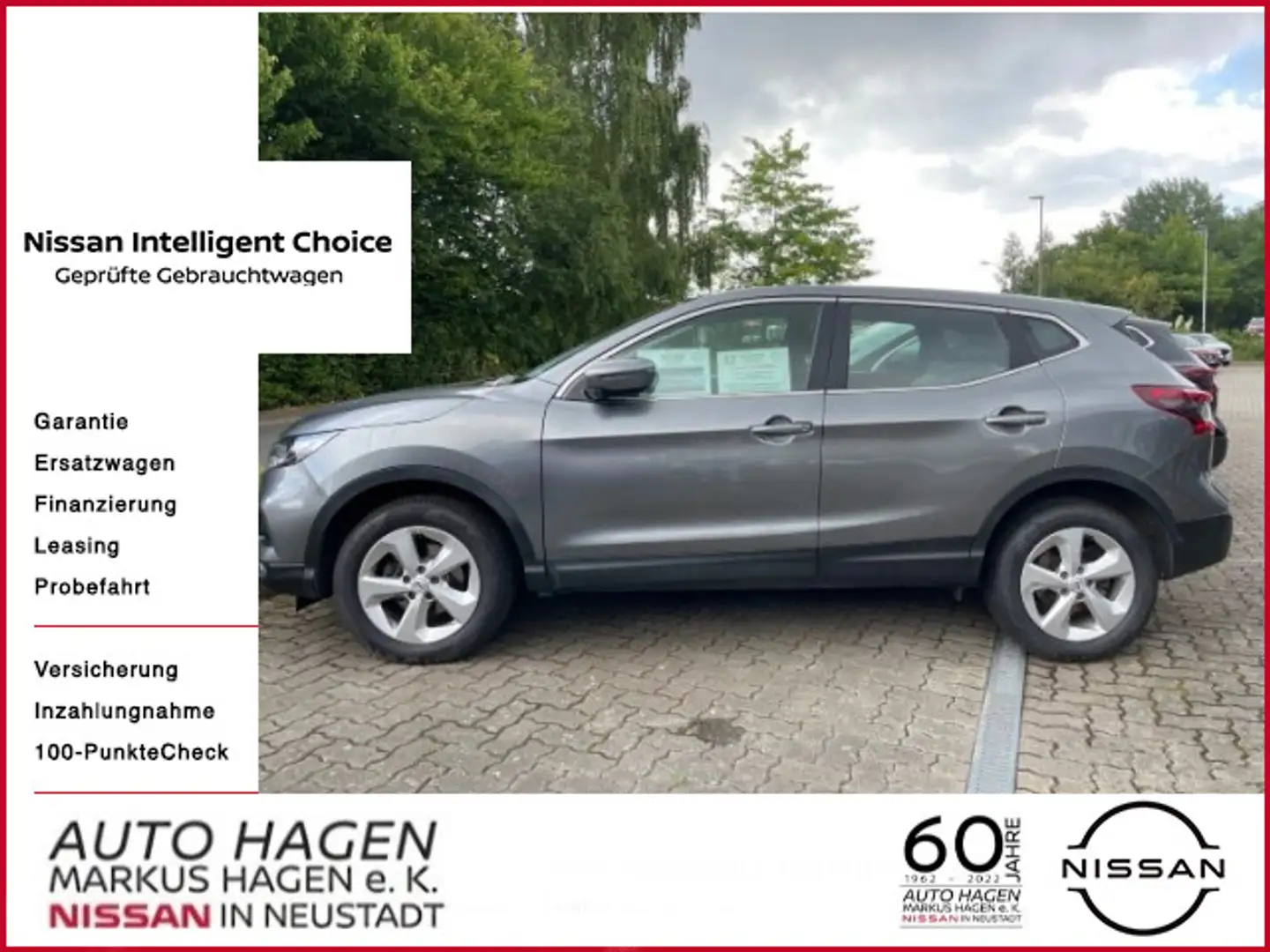 Nissan Qashqai 1.5 dCi DCT Acenta Automatik AHK Navi Ei Grau - 1