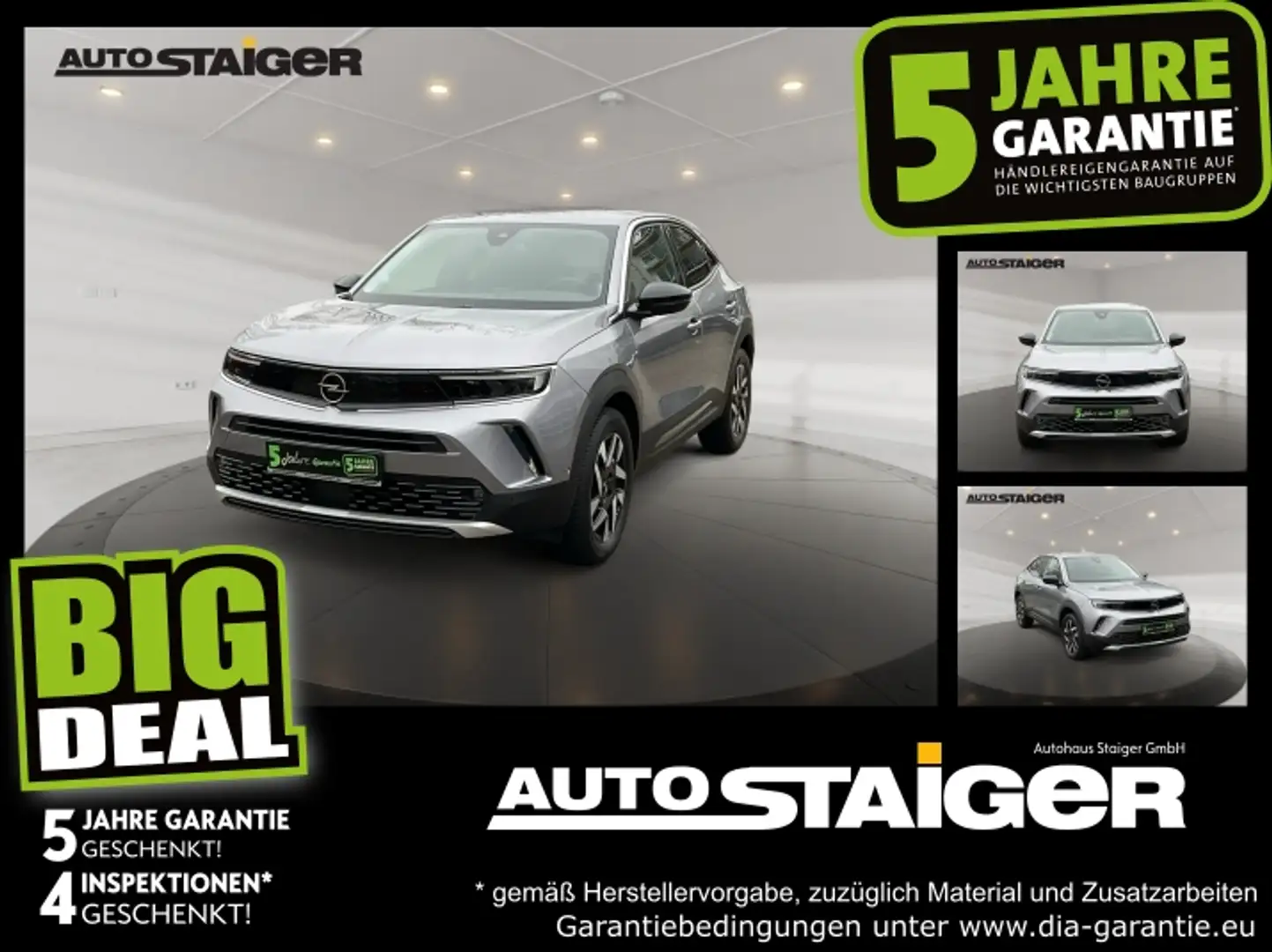 Opel Mokka 1.2 Turbo Elegance LED Rückfahrkamera Grigio - 1
