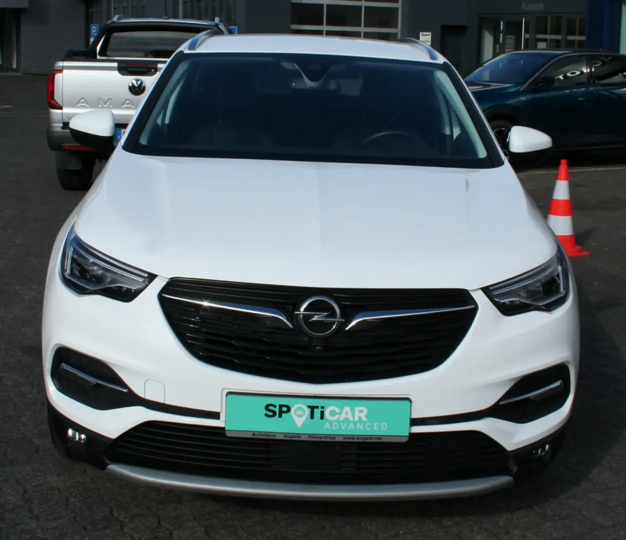 Opel Grandland X Business Innovation, 130PS, AHK, Leder, Bi-Led, Blanc - 2