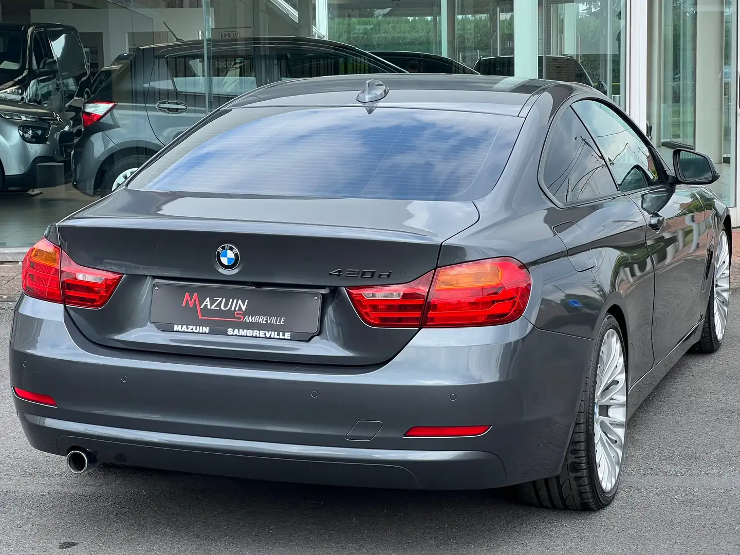 BMW 420 Coupé dAS * M-Sport * Shadow Line * JA 19'' * Gris - 2