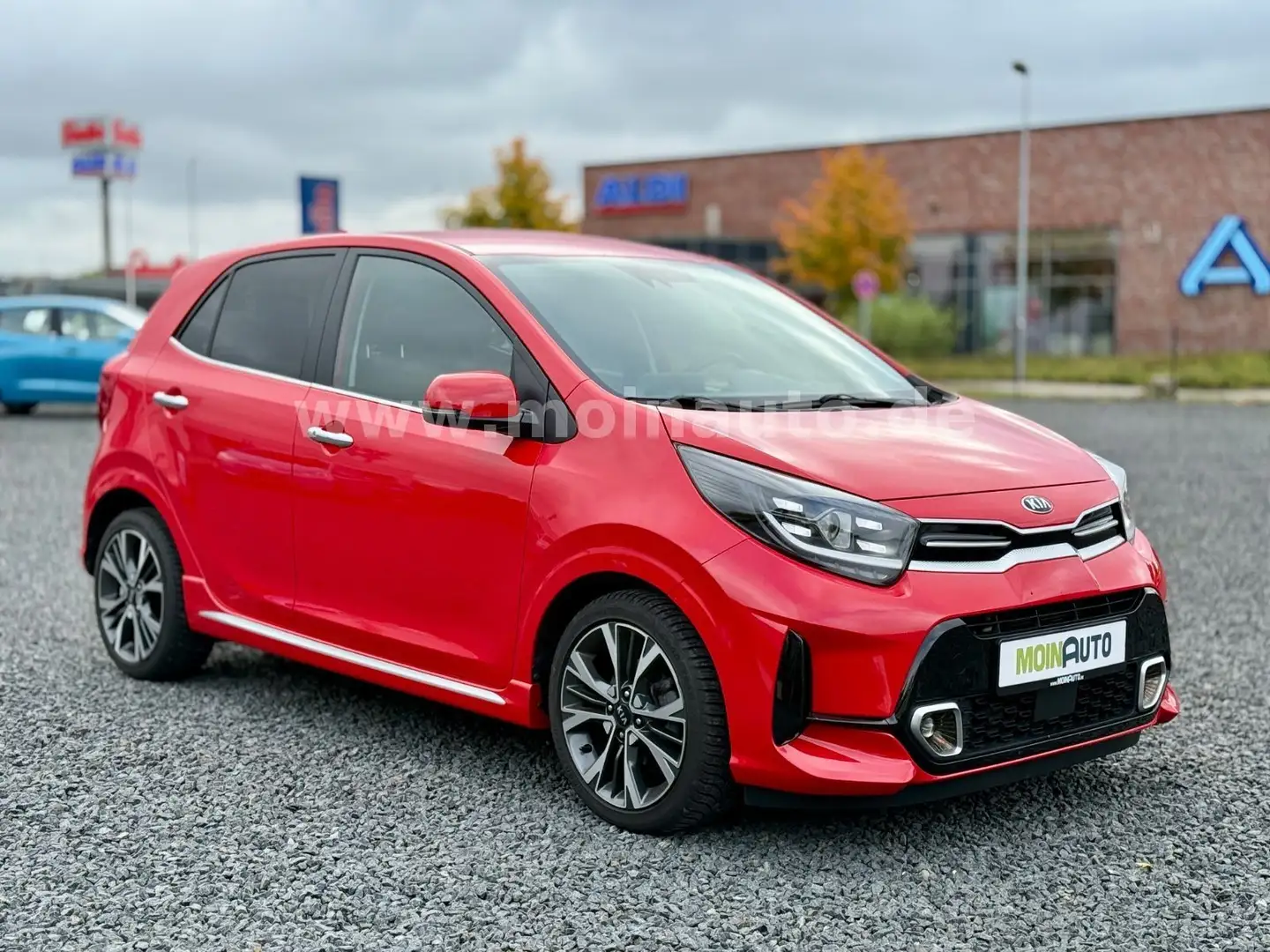 Kia Picanto 1.0 T-GDI GT-line NAVI SITZH APPS NAVI Rouge - 1