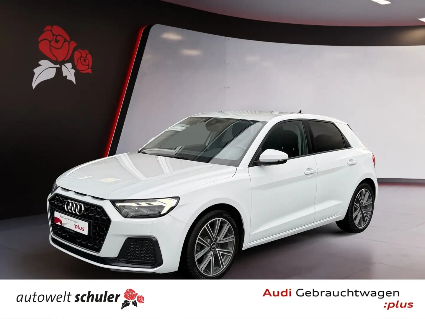 Audi A1 Sportback 30 1.0 TFSI advanced RFK Navi LED SHZ Weiß - 1