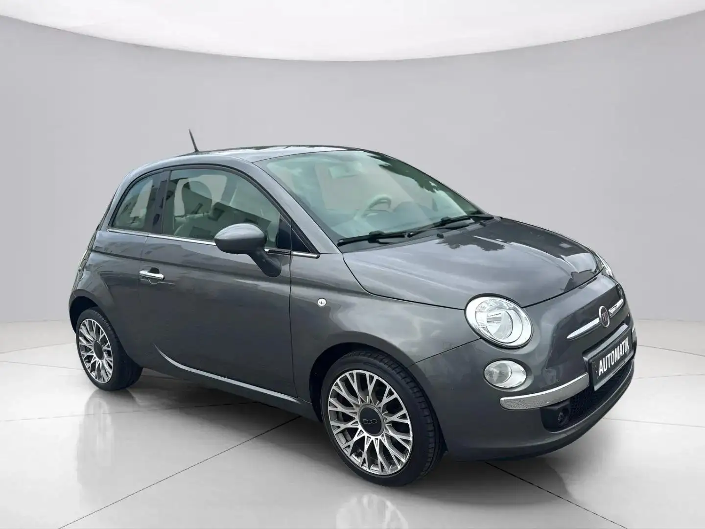 Fiat 500 Lounge+Automatik*1.Hand*HU/AU Neu*Pano*Klima* Grigio - 2