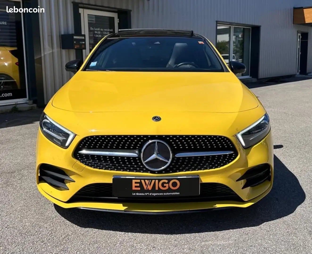 Mercedes-Benz A 200 Mercedes 2.0 200 D 150ch AMG LINE EDITION-1 8G-DCT Jaune - 2