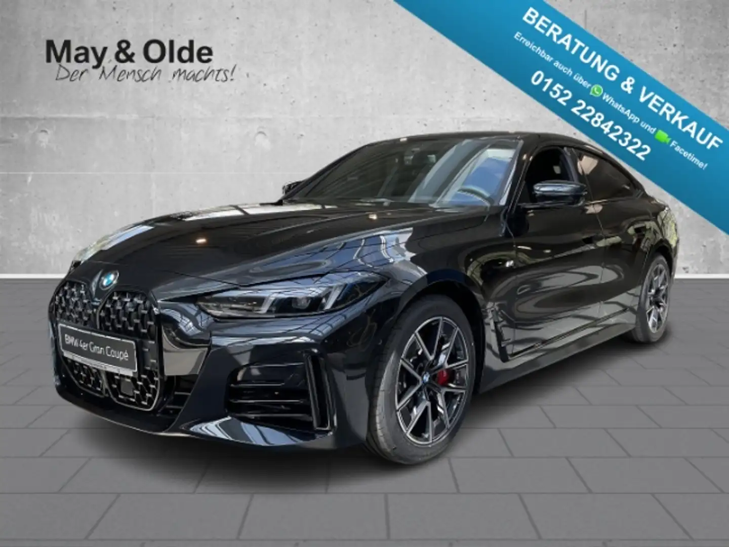 BMW 420 Gran Coupe d M-Sport-Pro HeadUp ACC Hifi AHK Schwarz - 1
