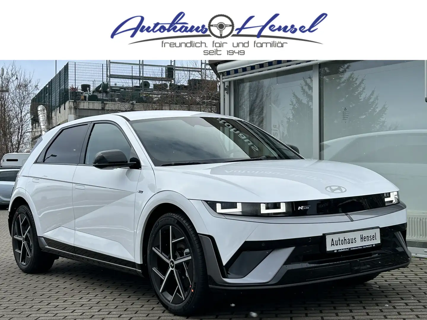 Hyundai IONIQ 5 84 kWh N-Line Matrix-LED Wärmepumpe Bluelink Weiß - 1