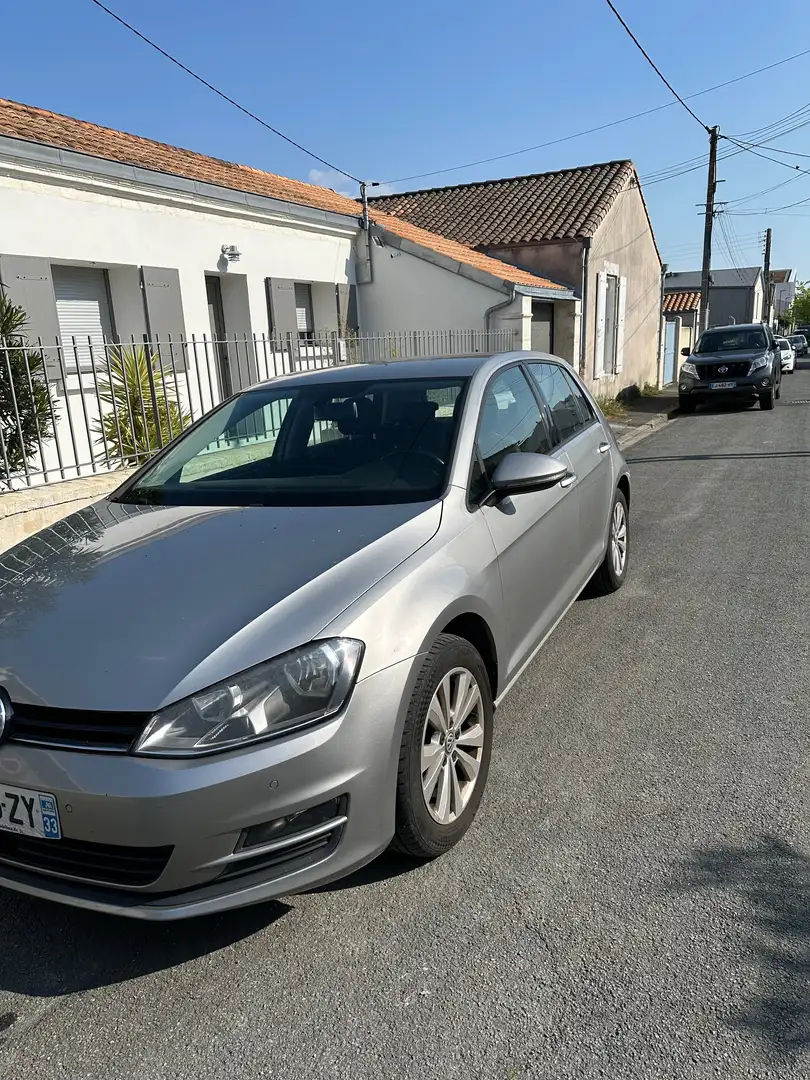 Volkswagen Golf Golf 1.6 TDI 105 BlueMotion 5 portes Argent - 1
