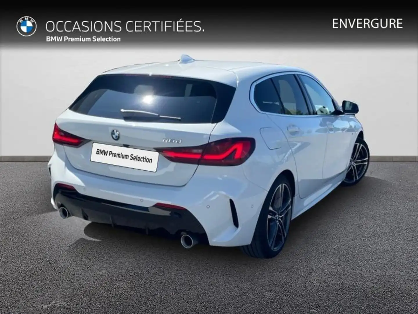 BMW 118 118dA 150ch M Sport Blanc - 2