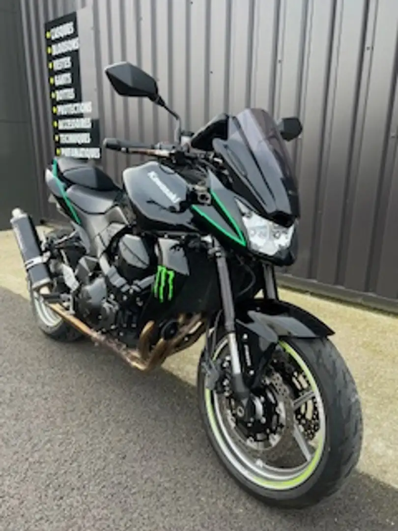 Kawasaki Z 750 Negru - 2