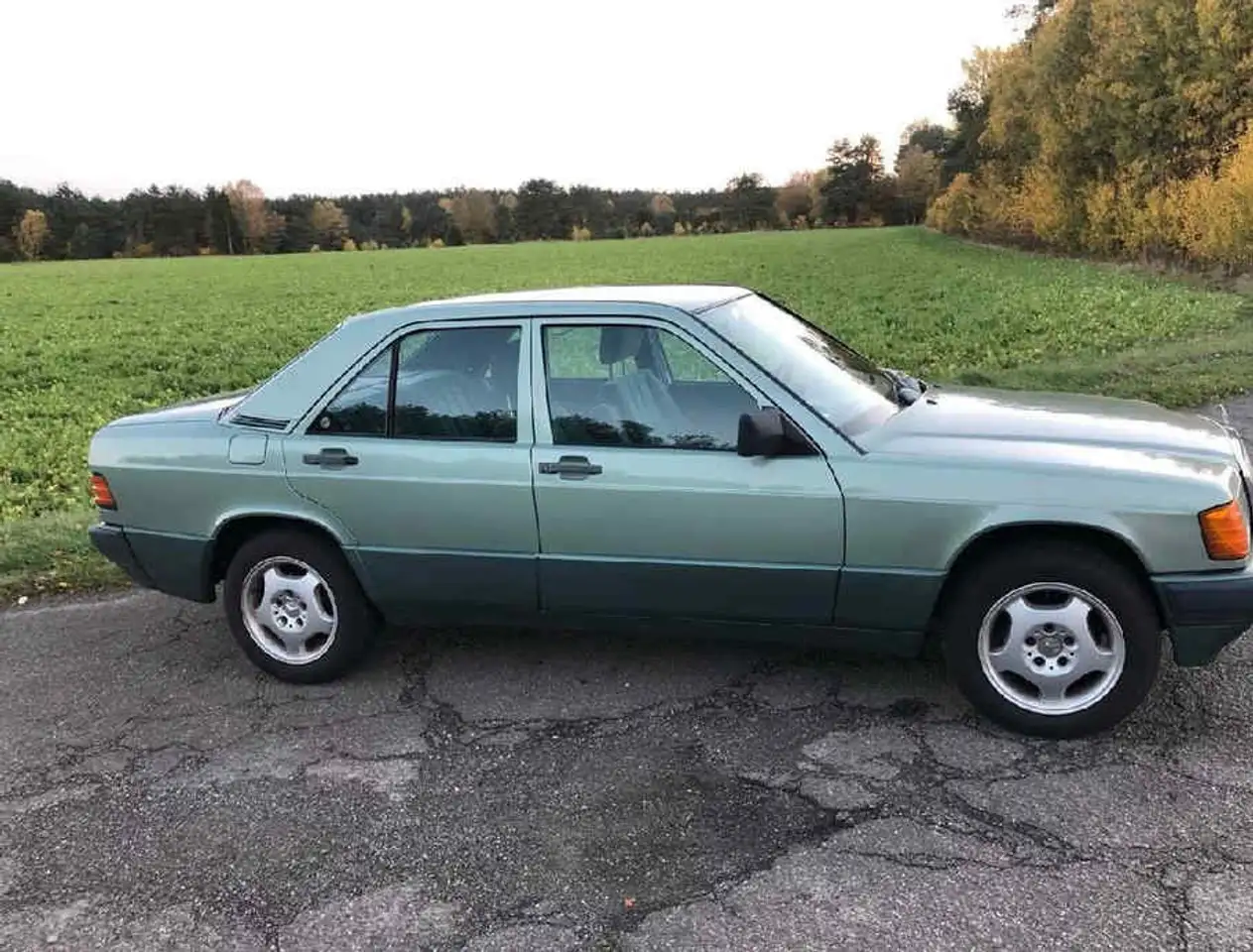 Mercedes-Benz B 200 Mercedes Benz 190E 2.0 8 fach bereift, foto 4