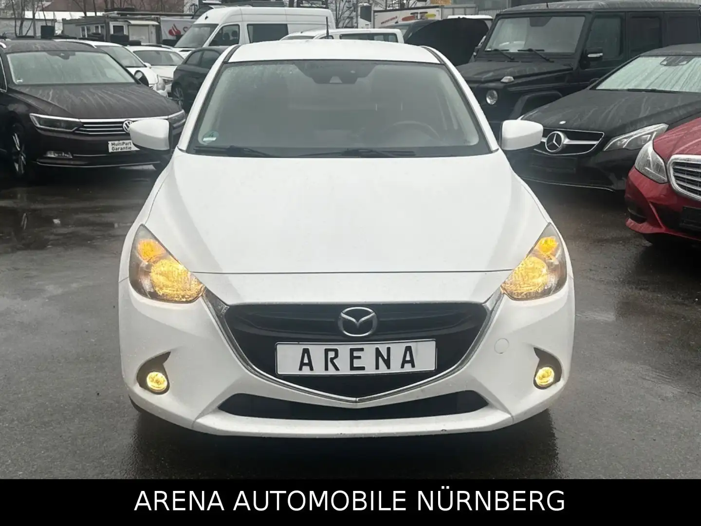 Mazda 2 Lim. 1.5 Automatik*Exclusive-Line*Multimedia Weiß - 2