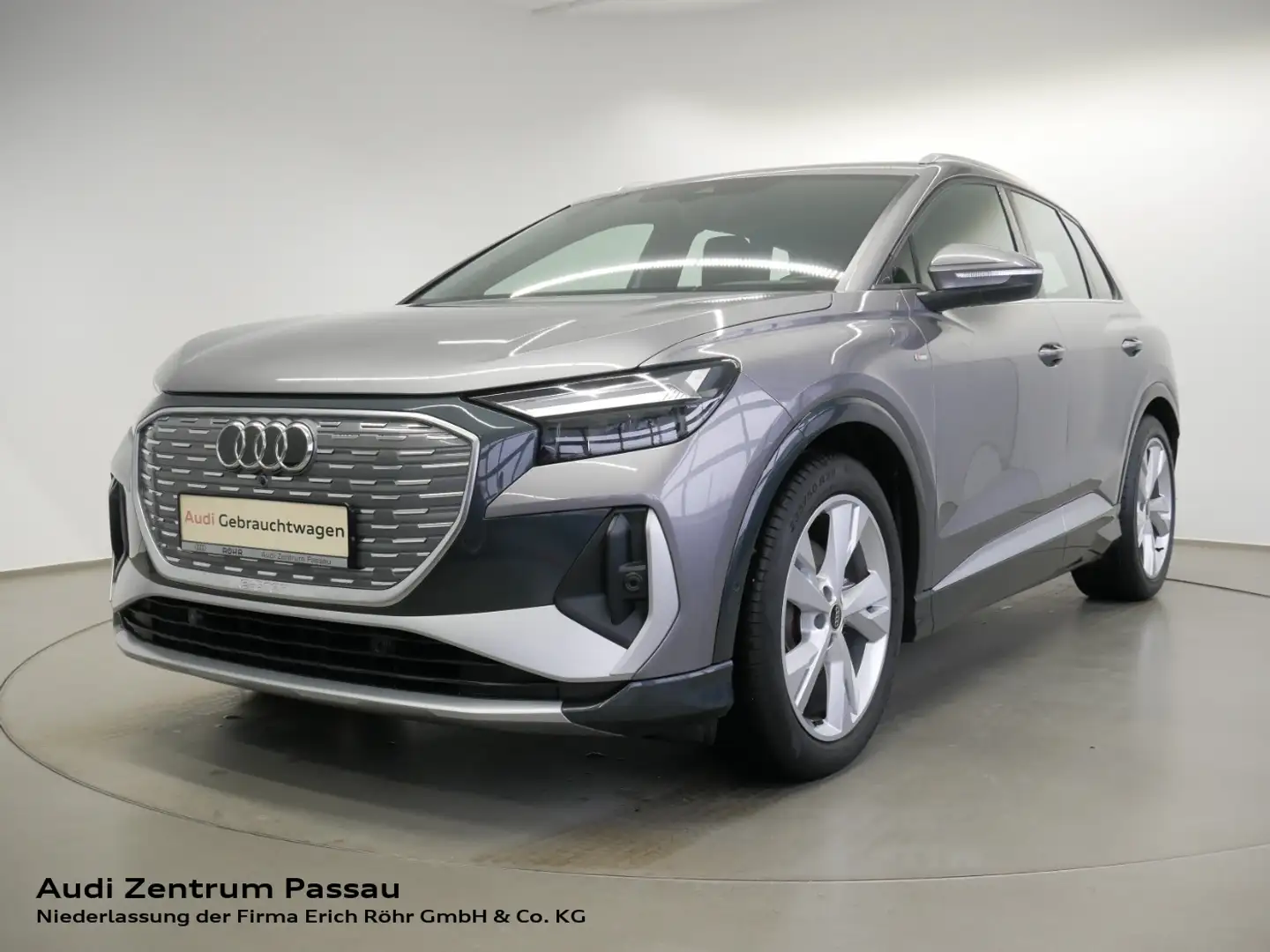 Audi Q4 e-tron Q4 35 e-tron S line LED HEAD-UP virt. Cock.+ NAVI+ Grigio - 1