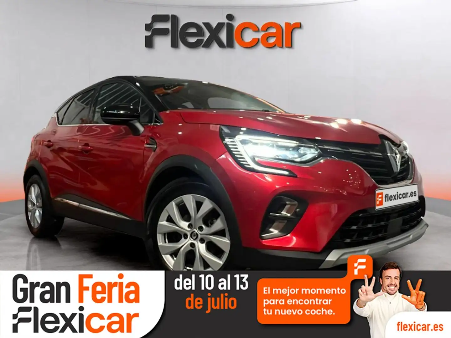Renault Captur TCe Equilibre 67kW Rojo - 1