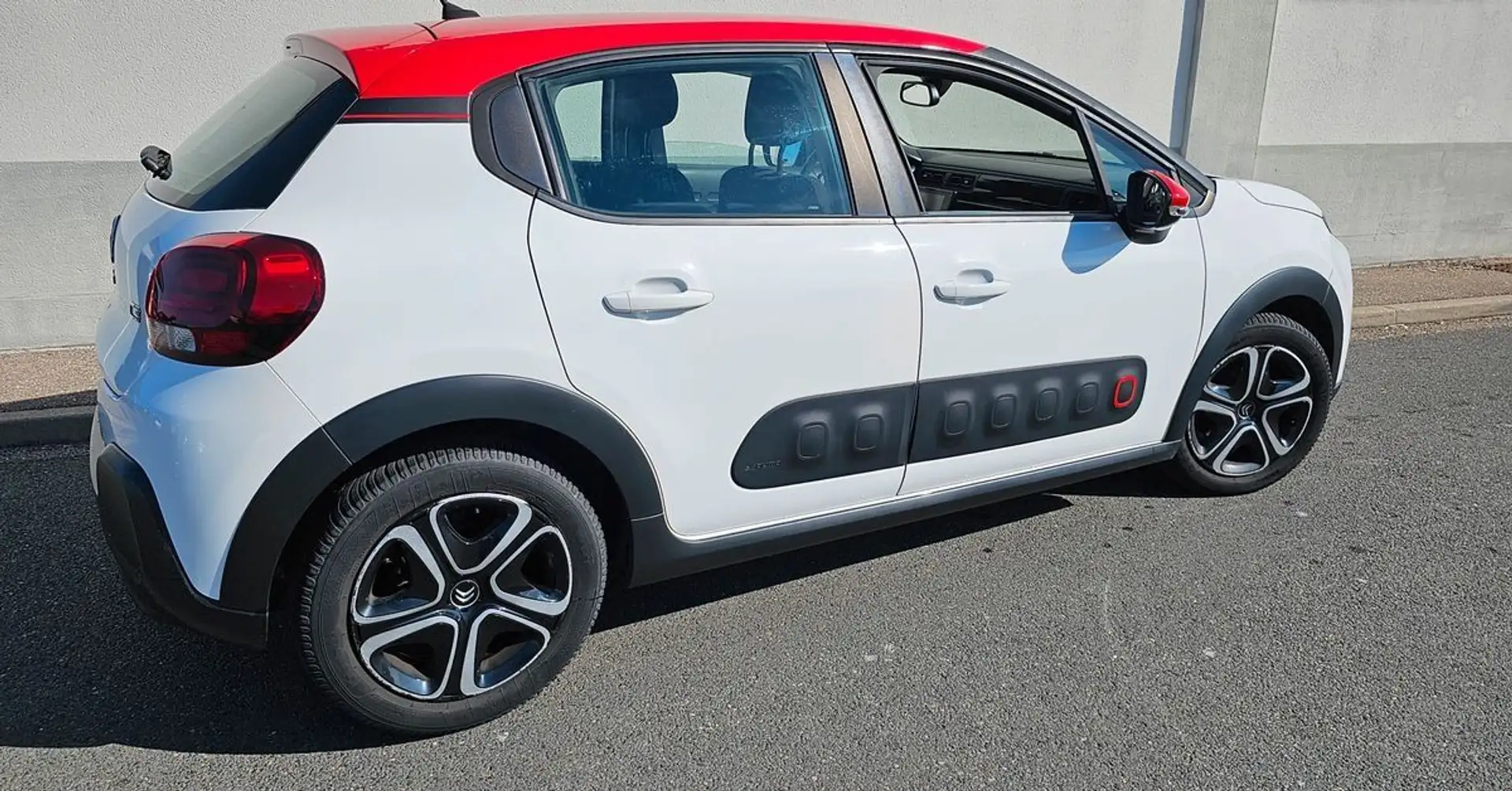 Citroen C3 1.6 hdi 100 cv feel 79.000 km 2018 5 places Blanc - 2