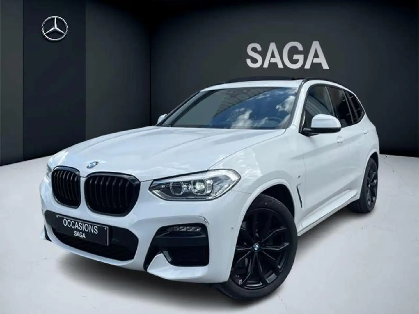 BMW X3 20d xDrive M Sport Bílá - 1
