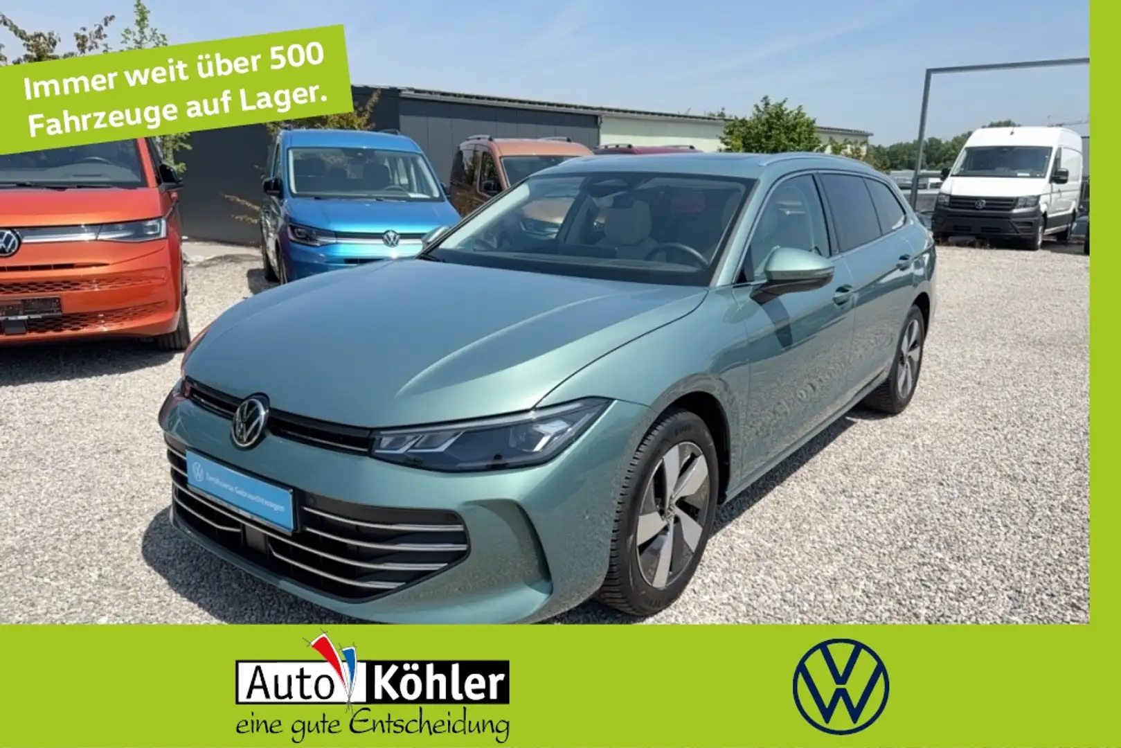 Volkswagen Passat Variant der Neue Business eTSi Matrix 360 Grün - 1