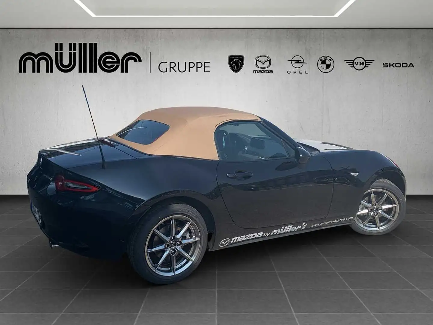 Mazda MX-5 G 132 PS 6MT RWD KAZARI 2024 MX-5 2ST 1.5L SKYACTI Schwarz - 2
