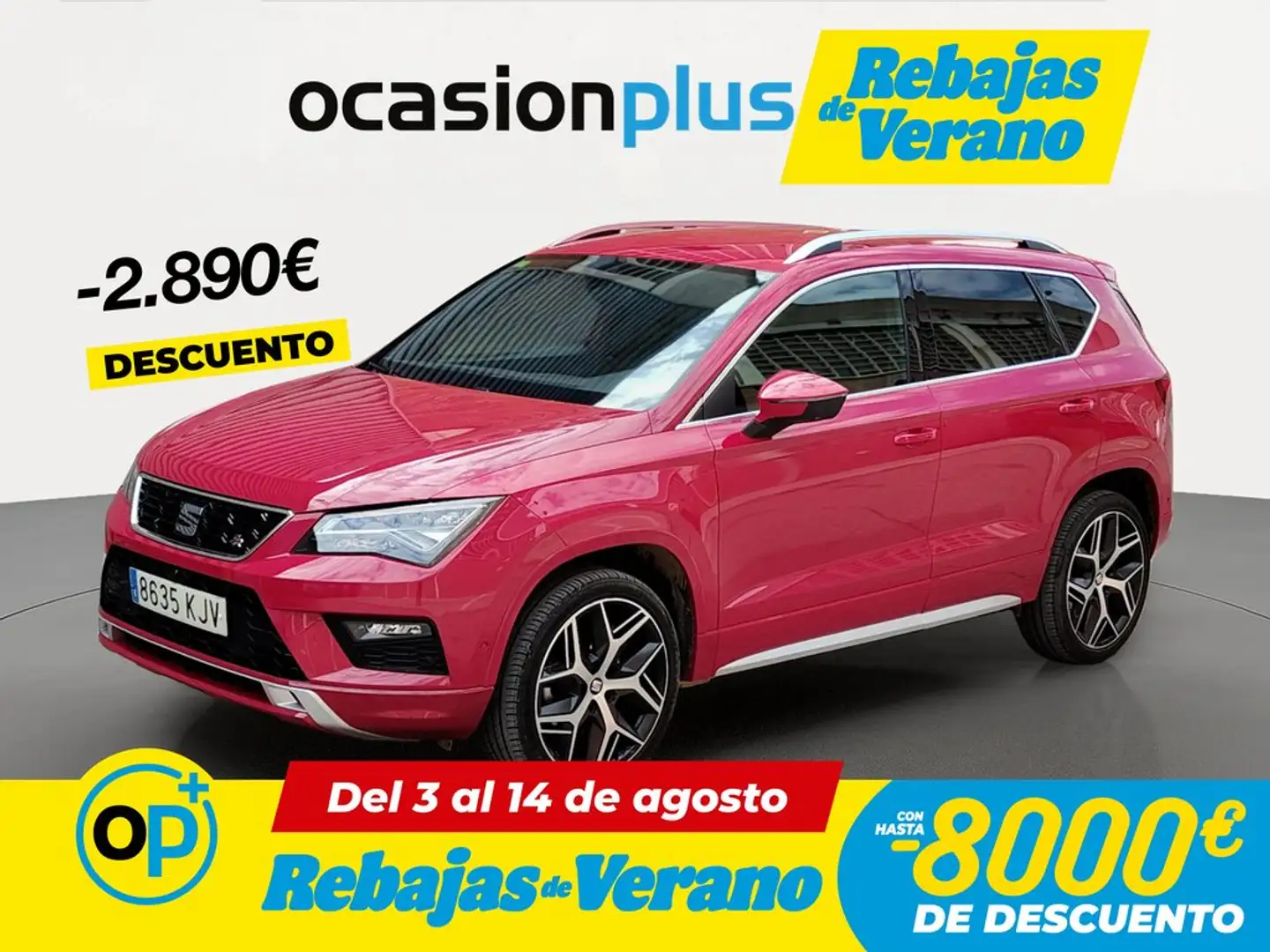 SEAT Ateca 1.4 EcoTSI S&S FR Rojo - 1