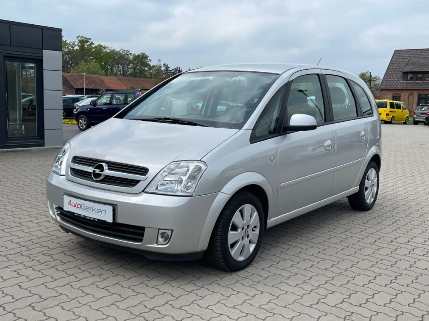 Opel Meriva 1.6 Cosmo TÜV NEU Scheckheft Klima 1HD Plateado - 2