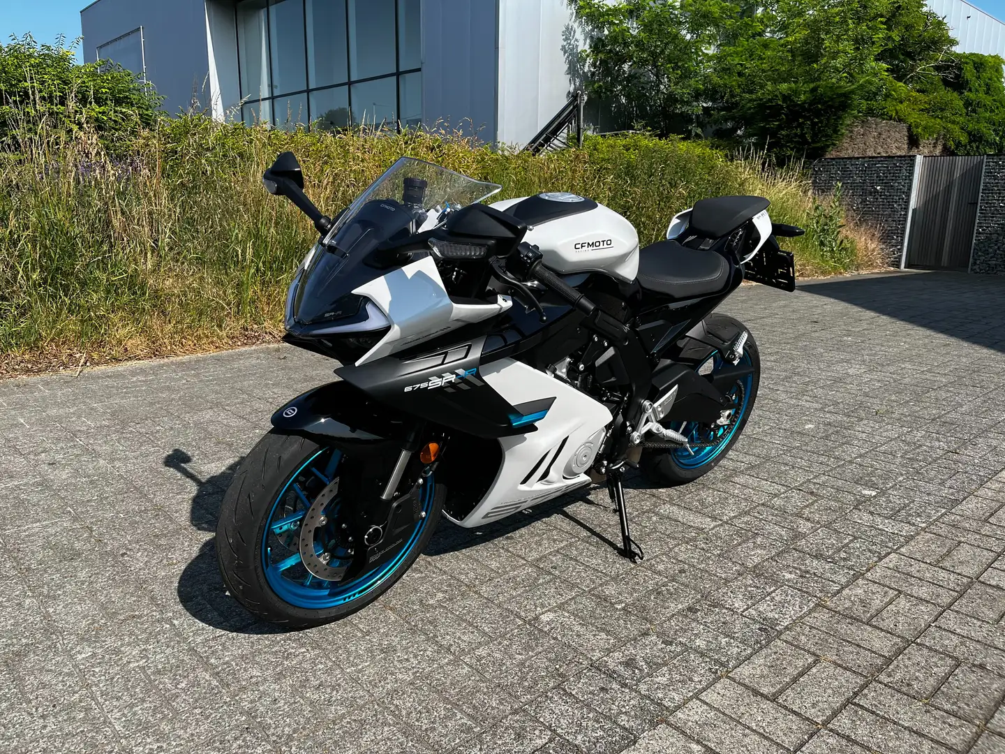CFMOTO 675SR-R // slechts 163km! Weiß - 2