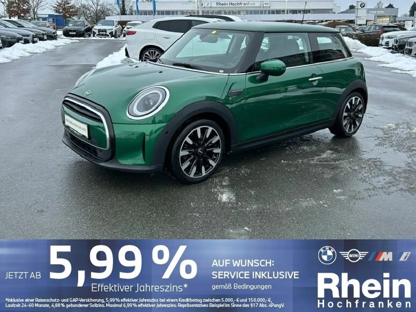 MINI One 3-Türer BLACK PEPPER KLIMA SHZ PDC MFL Schwarz - 1