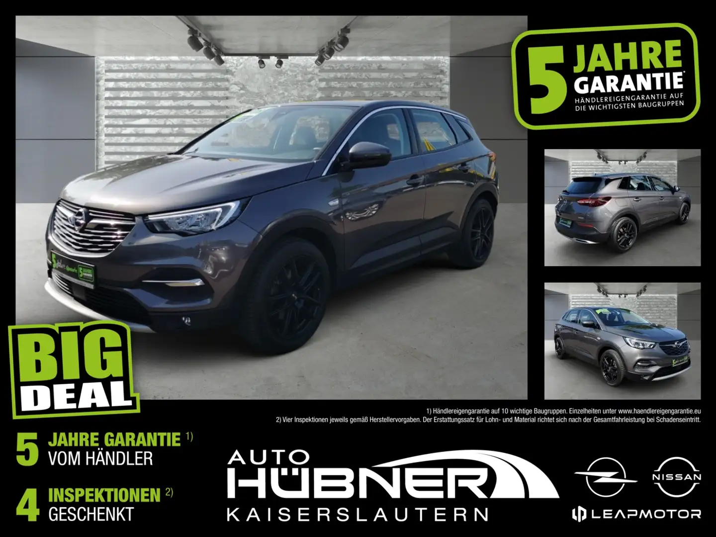 Opel Grandland X Innovation Kamera|Sitz-/Lenkradheiz. Gris - 1