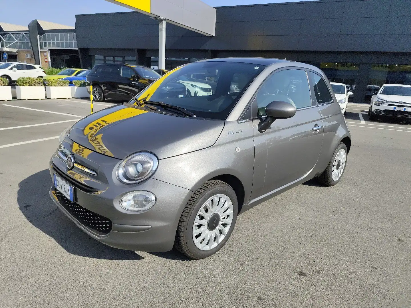 Fiat 500 1.0 Hybrid Dolcevita Gris - 2