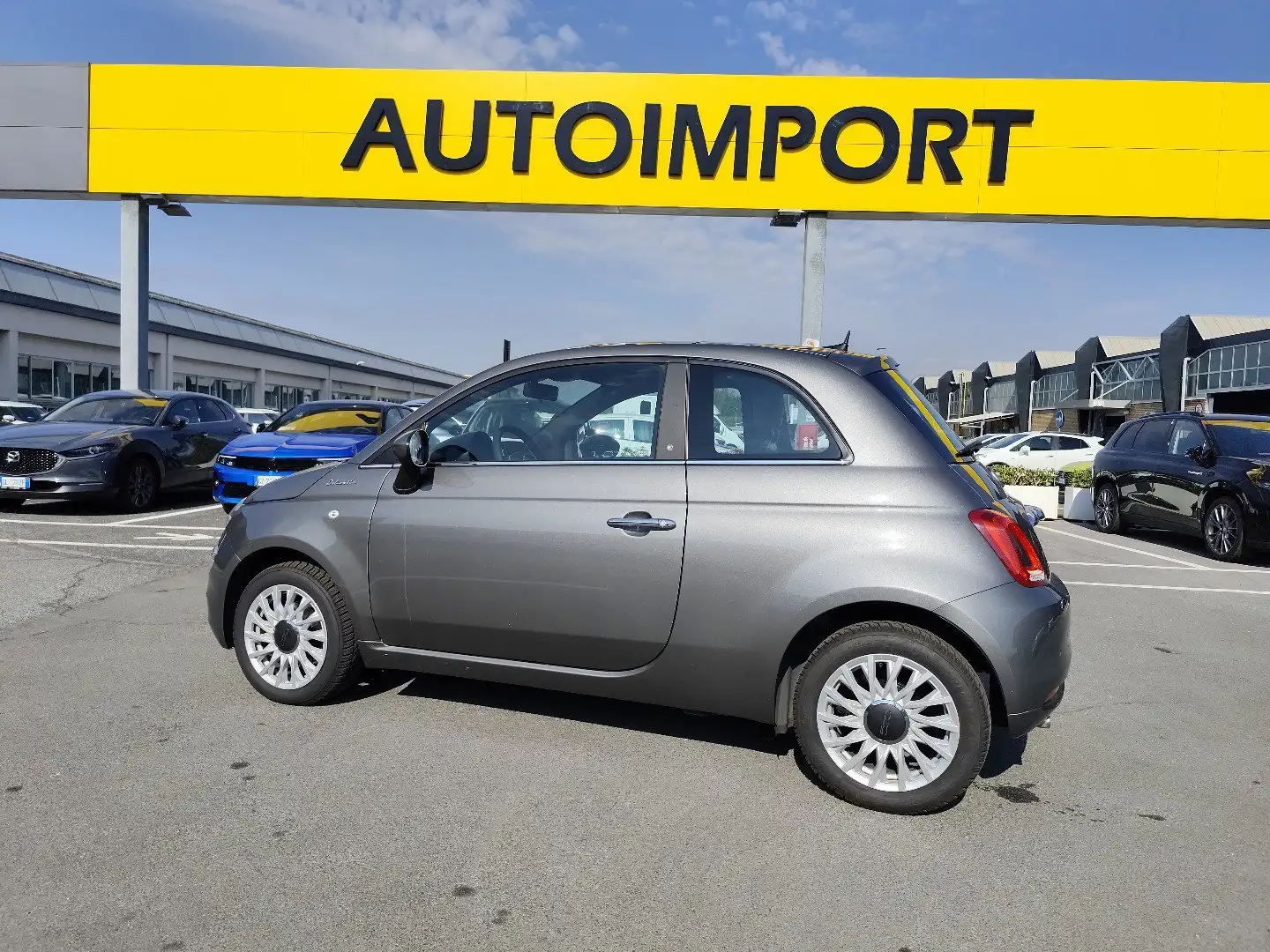 Fiat 500 1.0 Hybrid Dolcevita Gris - 1