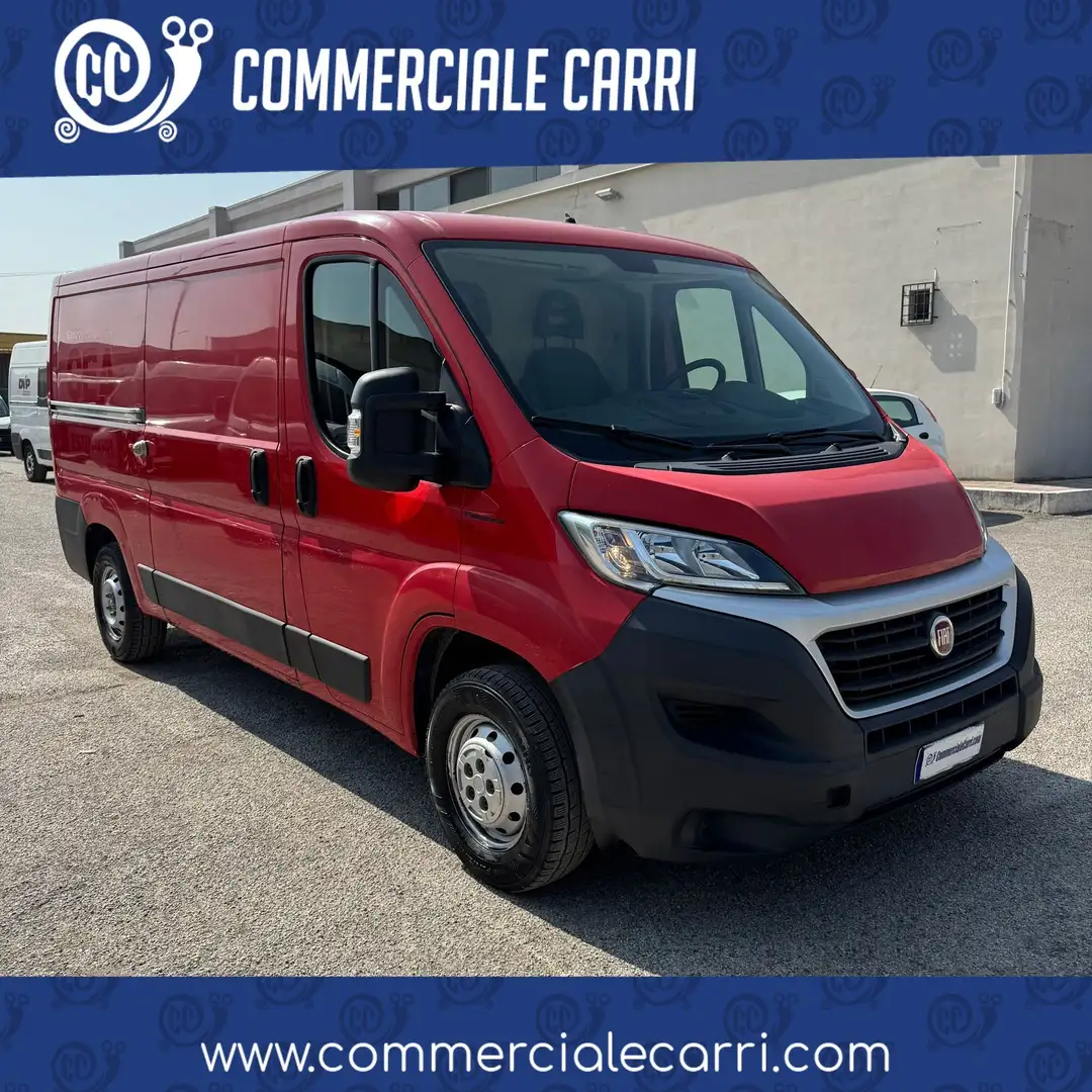 Fiat Ducato 35 MH1 2.3 M-JET FURGONE PASSO MEDIO 3 PTI - 2019 Rosso - 1