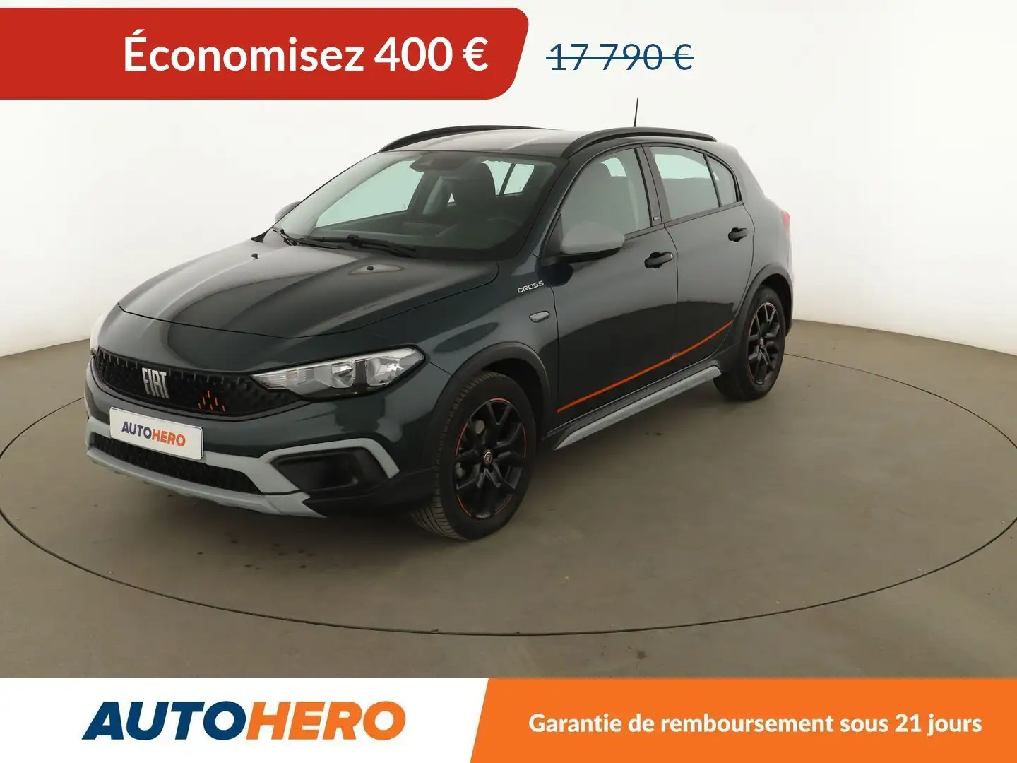 Fiat Cross 1.5 FireFly Turbo Hybrid Garmin DCT7 Vert - 1